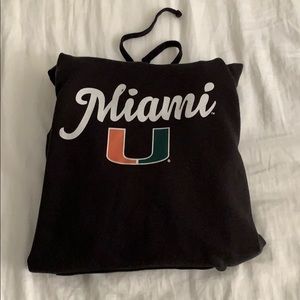 University of Miami hoodie